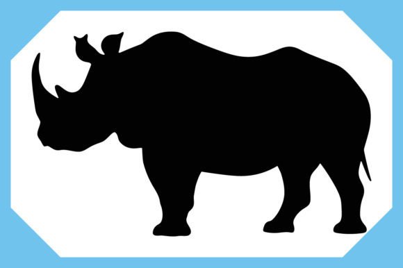 Download Rhino Silhouette - Silhouette Collection