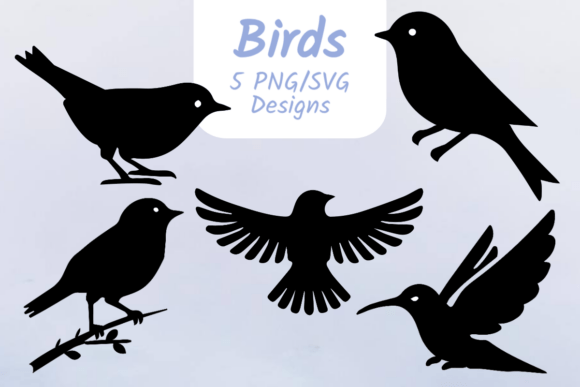 Download Birds Silhouette Set - Silhouette Collection