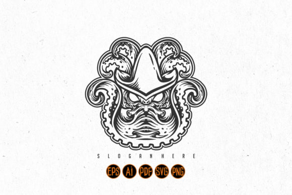 Download Kraken Silhouette Logo Octopus Clip Art - Silhouette Collection
